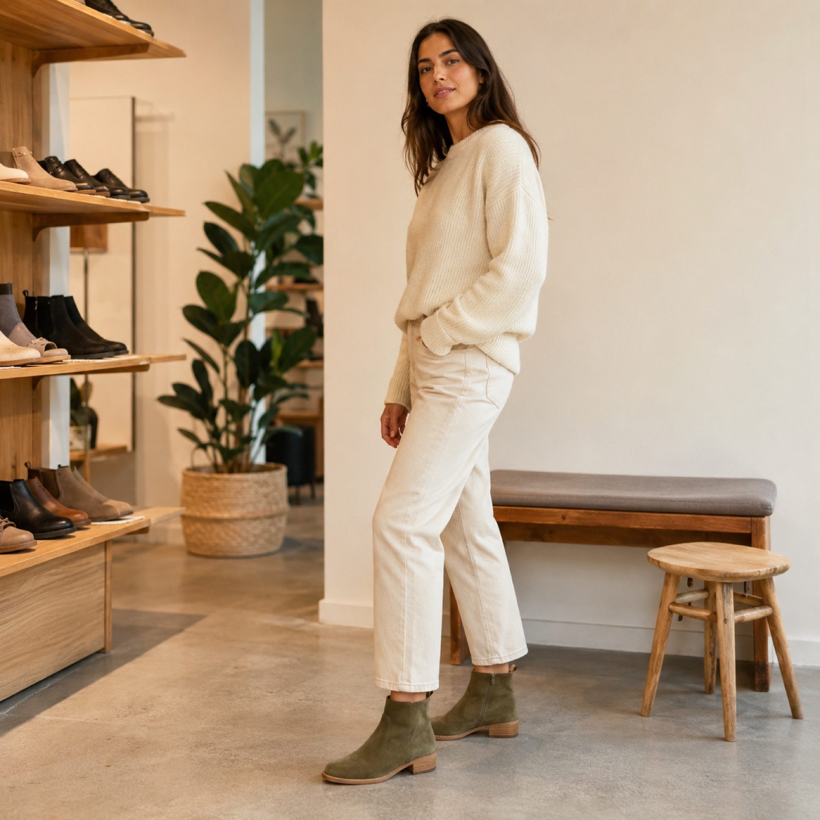 Fenn ankle boot — Boots by WOODLAND. worn by a model.