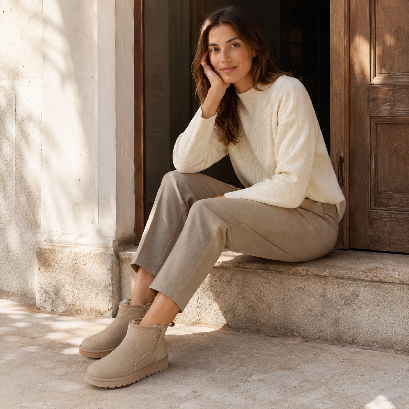 Gable ankle boot — Boots by WOODLAND. worn by a model.