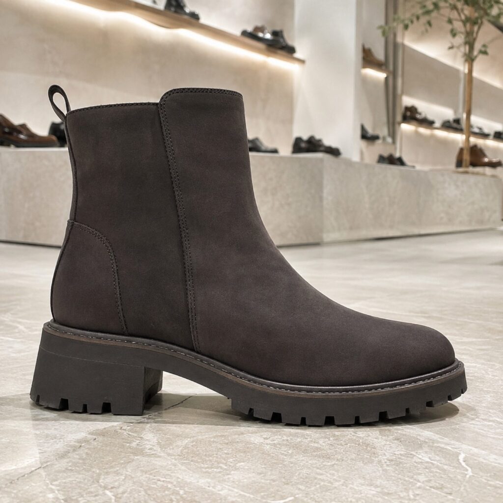 Gable zip Chelsea boot — Boots by WOODLAND. product photograph on a white background.