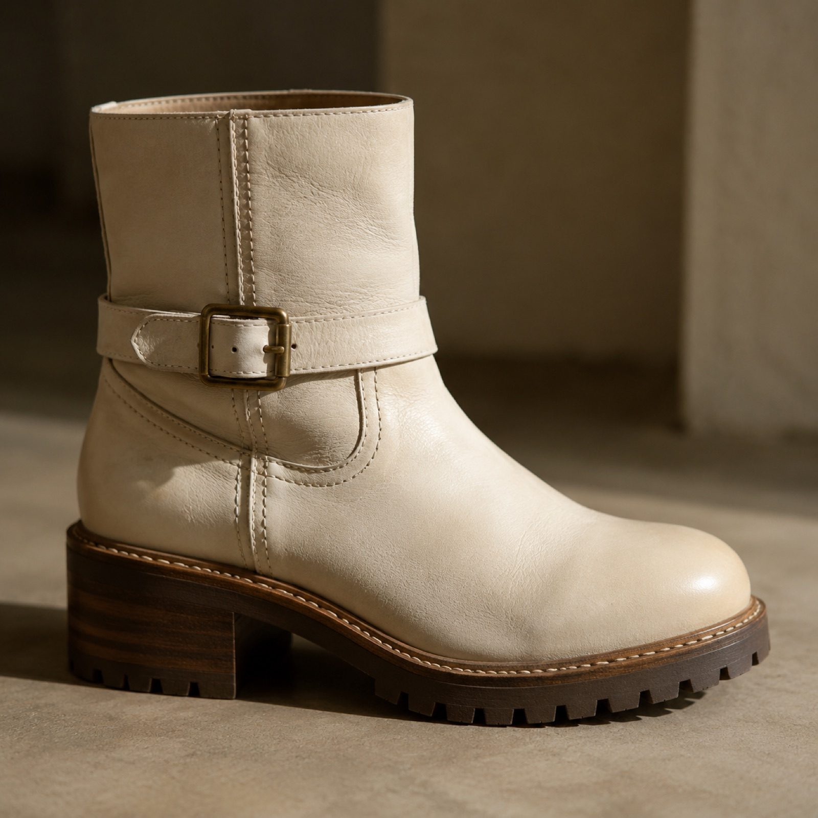 Tide zip Chelsea boot — Boots by WOODLAND. close detail of the fabric and finish.