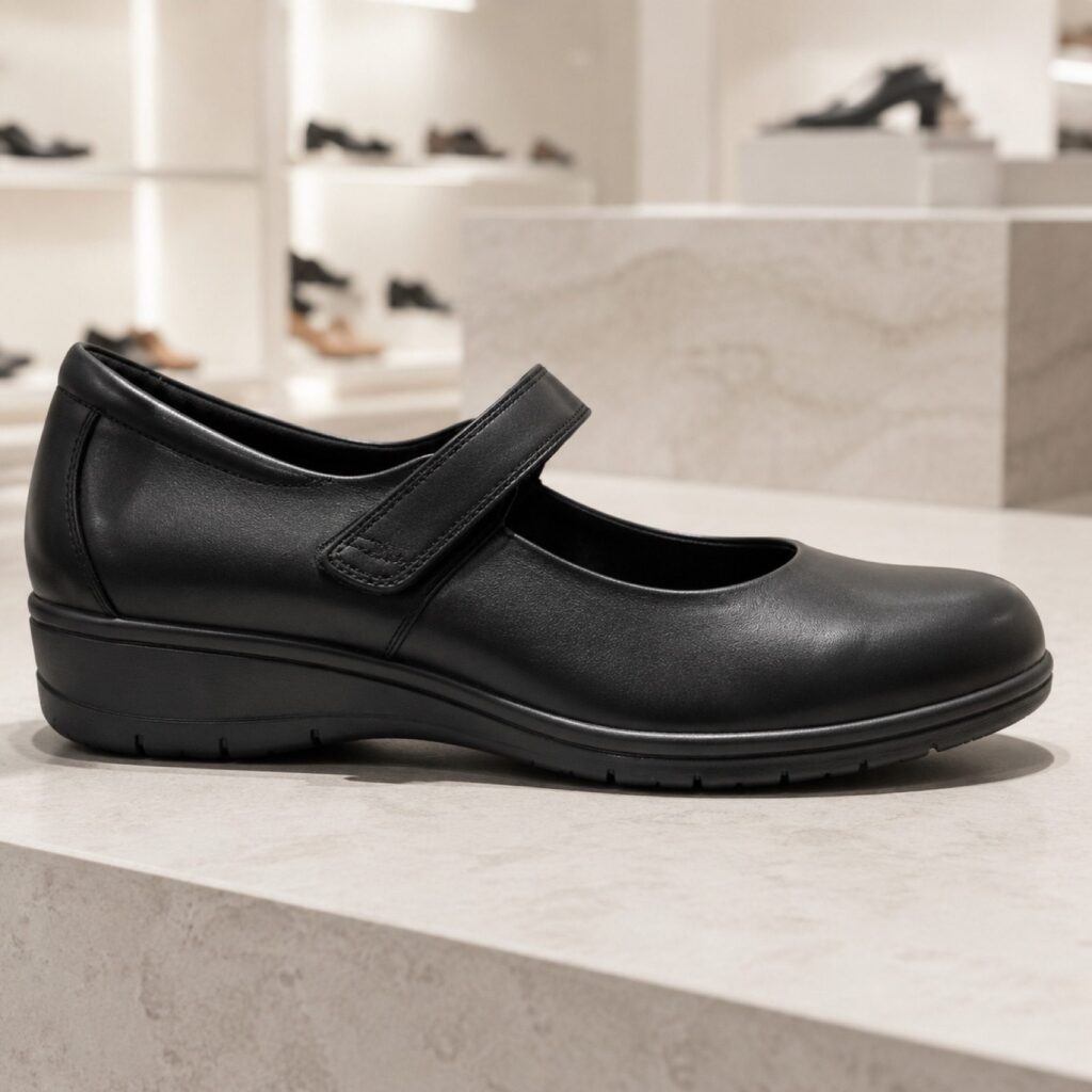 Hale woven flat shoe — Flats by WOODLAND. product photograph on a white background.