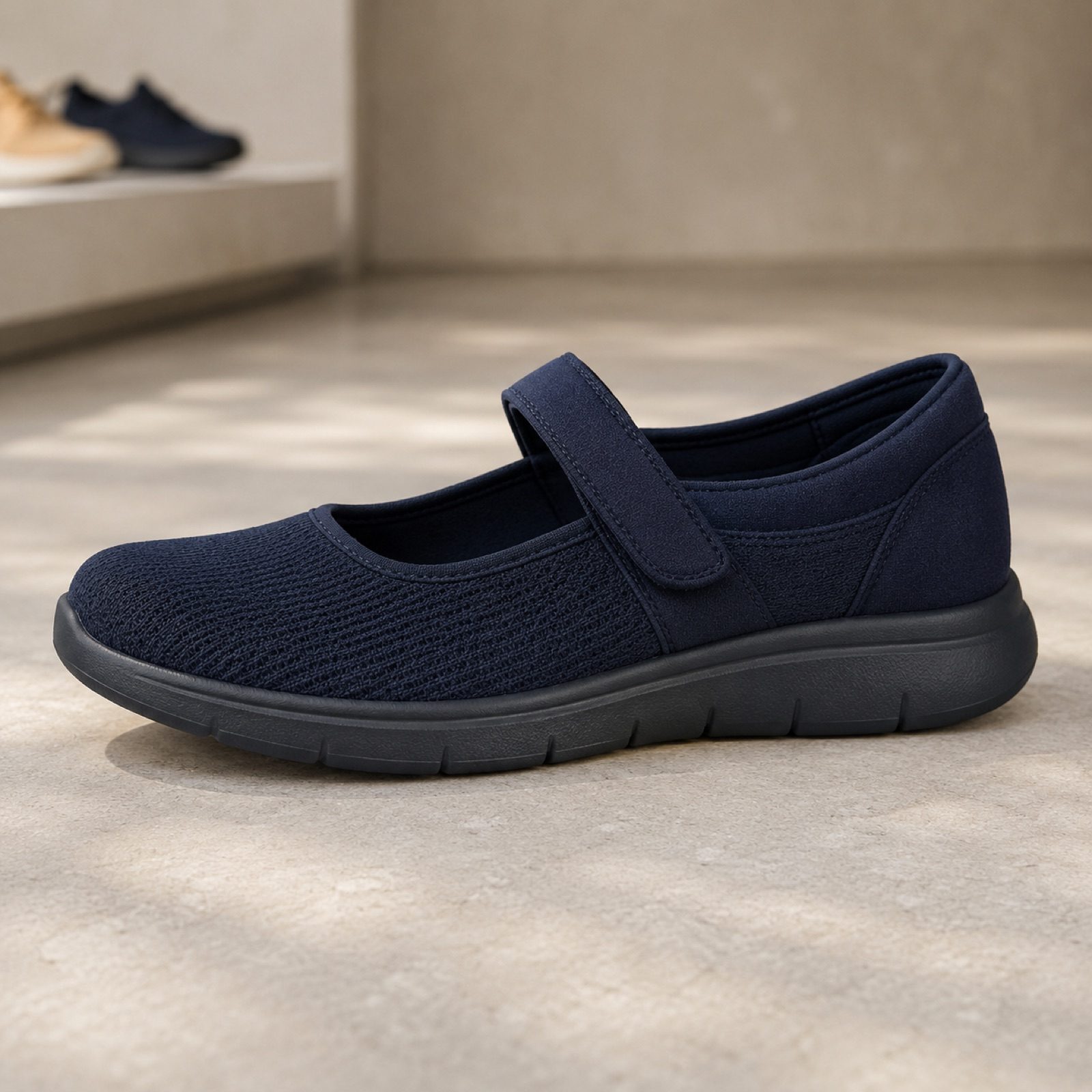 Tide ballet flat — Flats by WOODLAND. product photograph on a white background.
