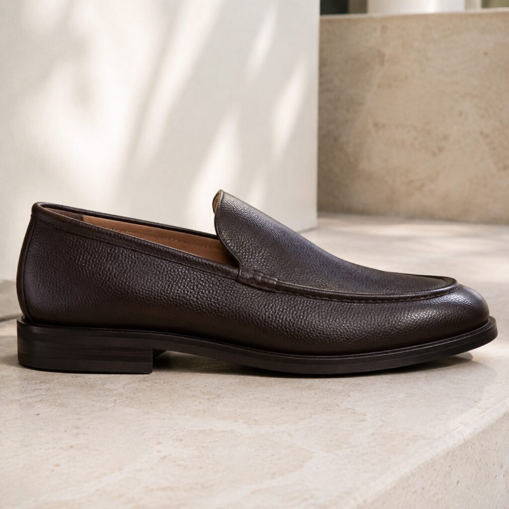 Severn soft apron loafer — Loafers by WOODLAND. product photograph on a white background.