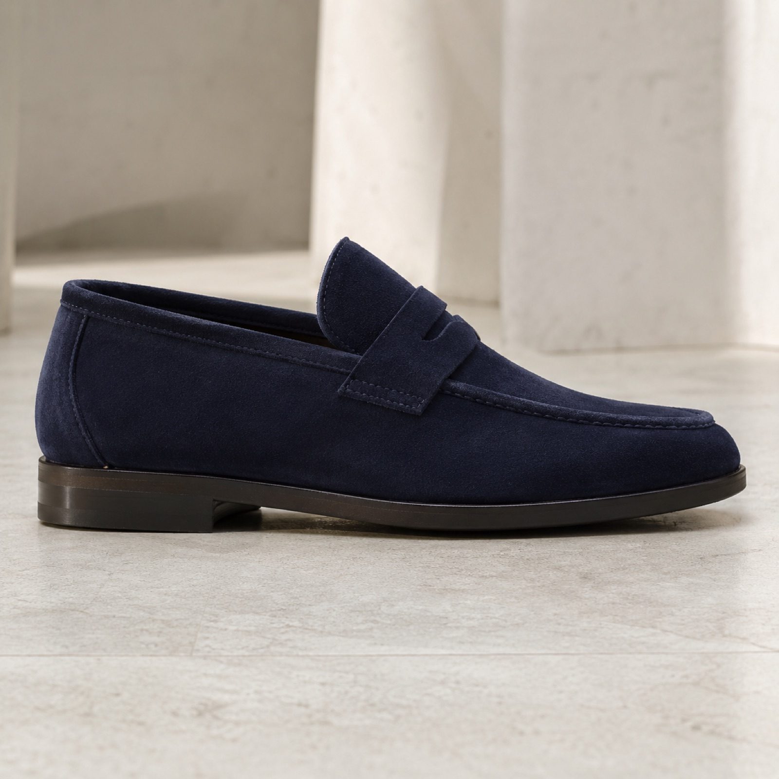 Hale soft apron loafer — Loafers by WOODLAND. product photograph on a white background.