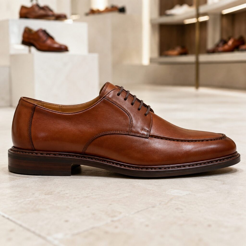 Wye soft apron loafer — Loafers by WOODLAND. product photograph on a white background.