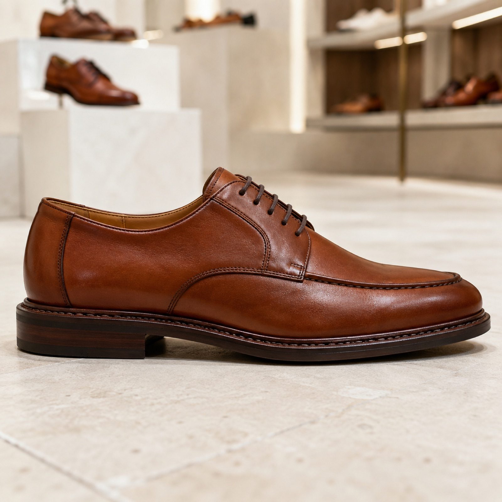 Wye soft apron loafer — Loafers by WOODLAND. product photograph on a white background.