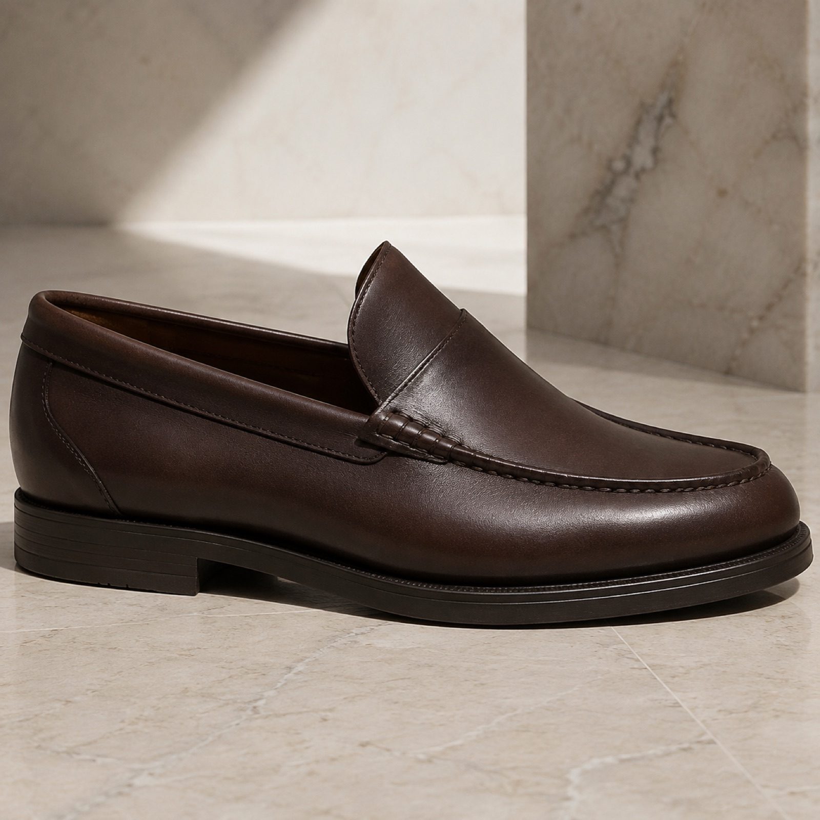 Rook low profile driving loafer — Loafers by WOODLAND. product photograph on a white background.