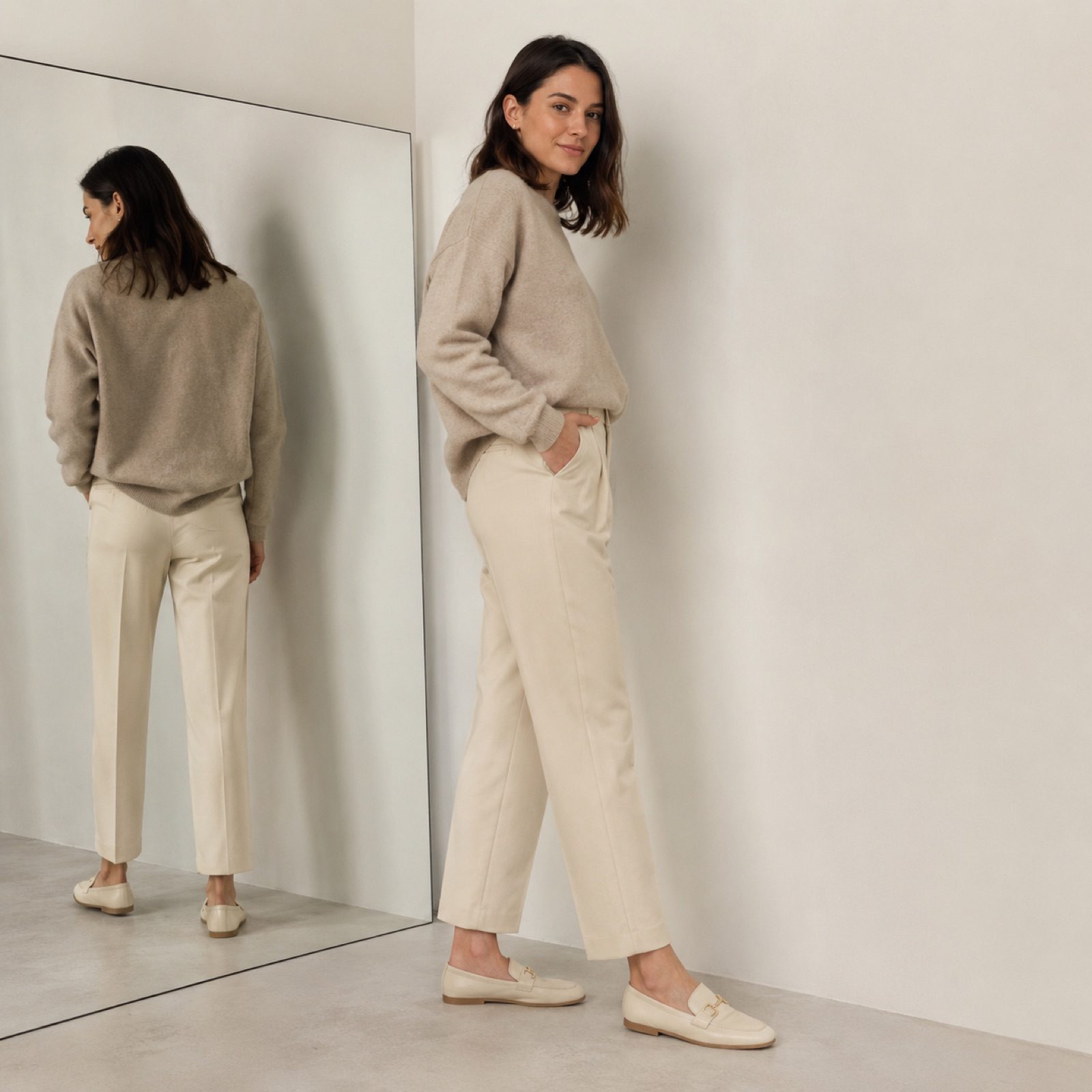 Harbour square keeper loafer — Loafers by WOODLAND. worn by a model.