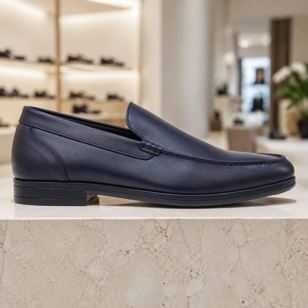 Cove square keeper loafer — Loafers by WOODLAND. product photograph on a white background.