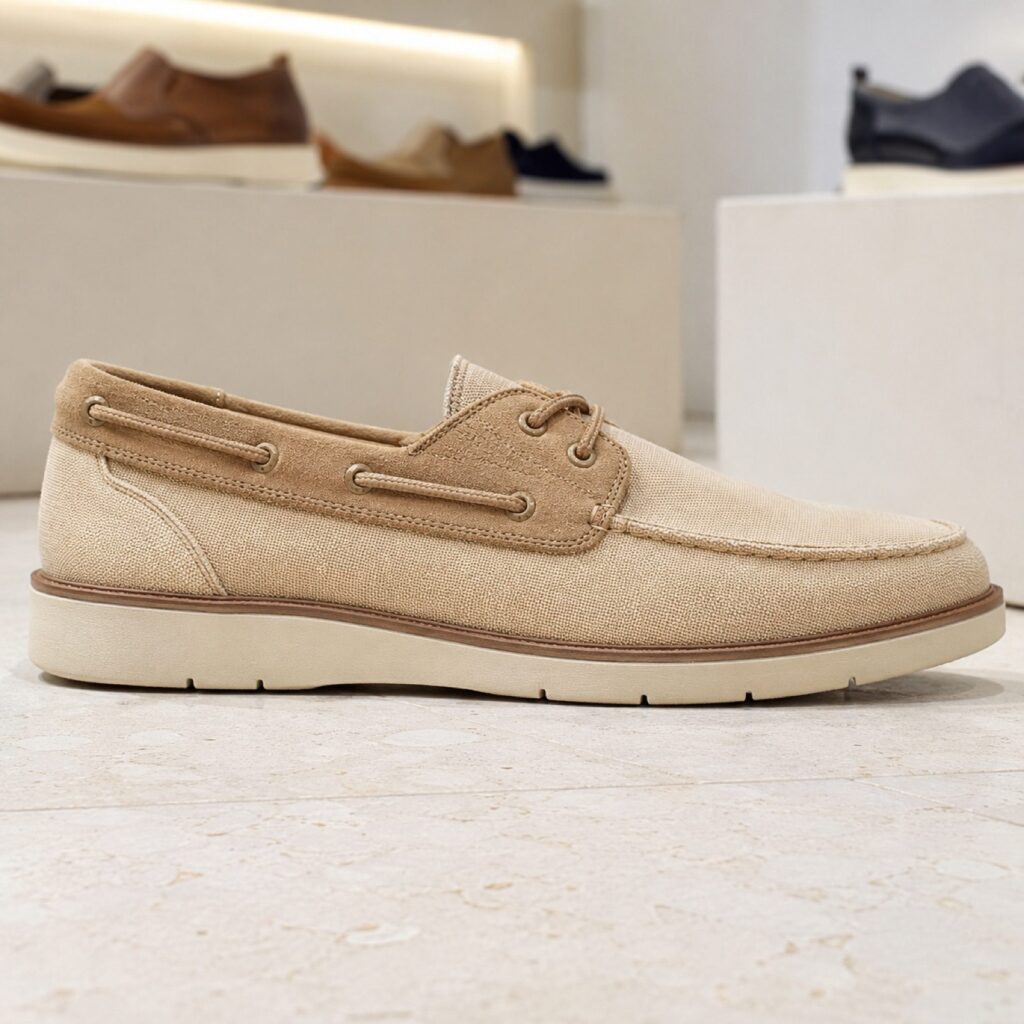 Severn low profile driving loafer — Loafers by WOODLAND. product photograph on a white background.