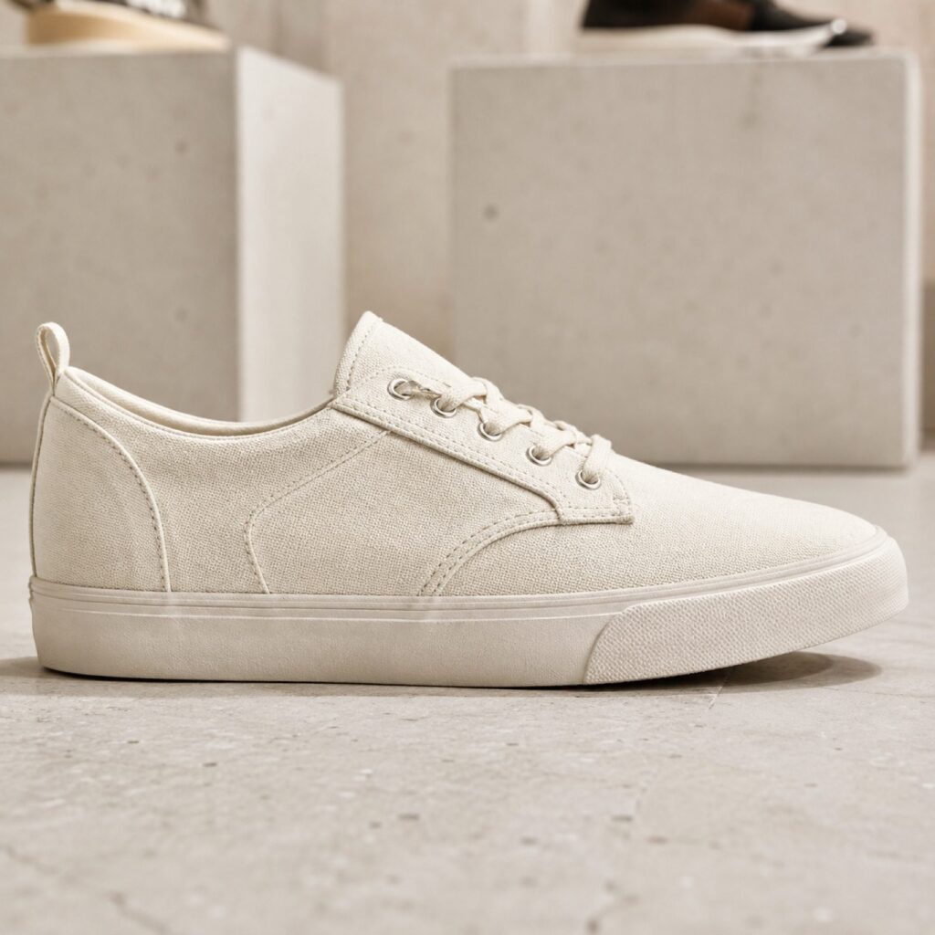 Bramble neutral cream set — Shoe Care by WOODLAND. product photograph on a white background.