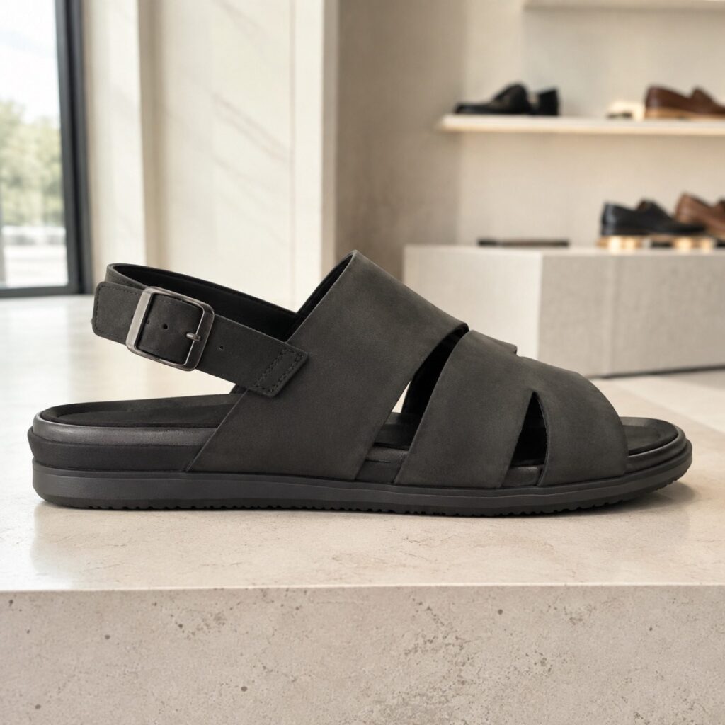 Tide low wedge sandal — Sandals by WOODLAND. product photograph on a white background.