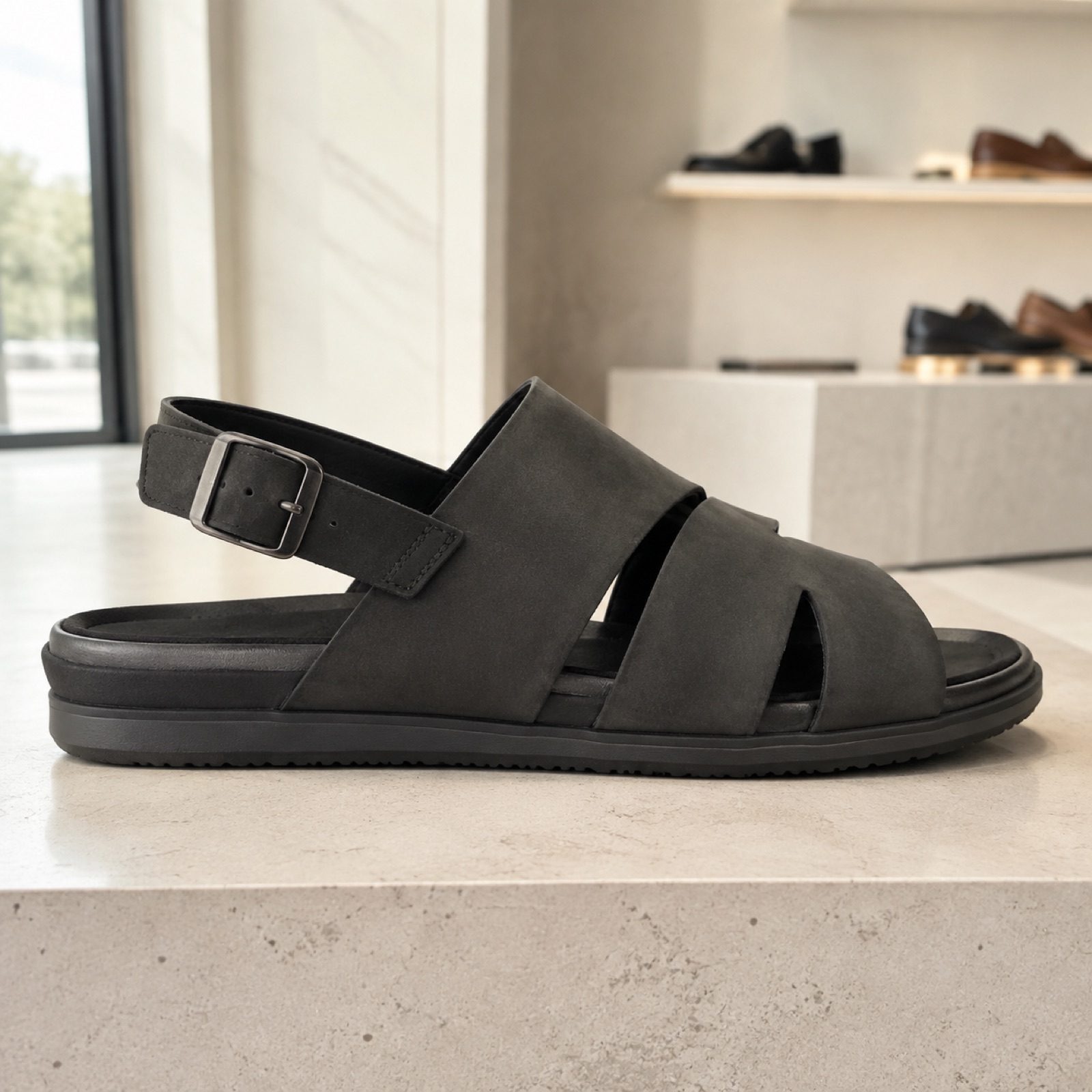 Tide low wedge sandal — Sandals by WOODLAND. product photograph on a white background.