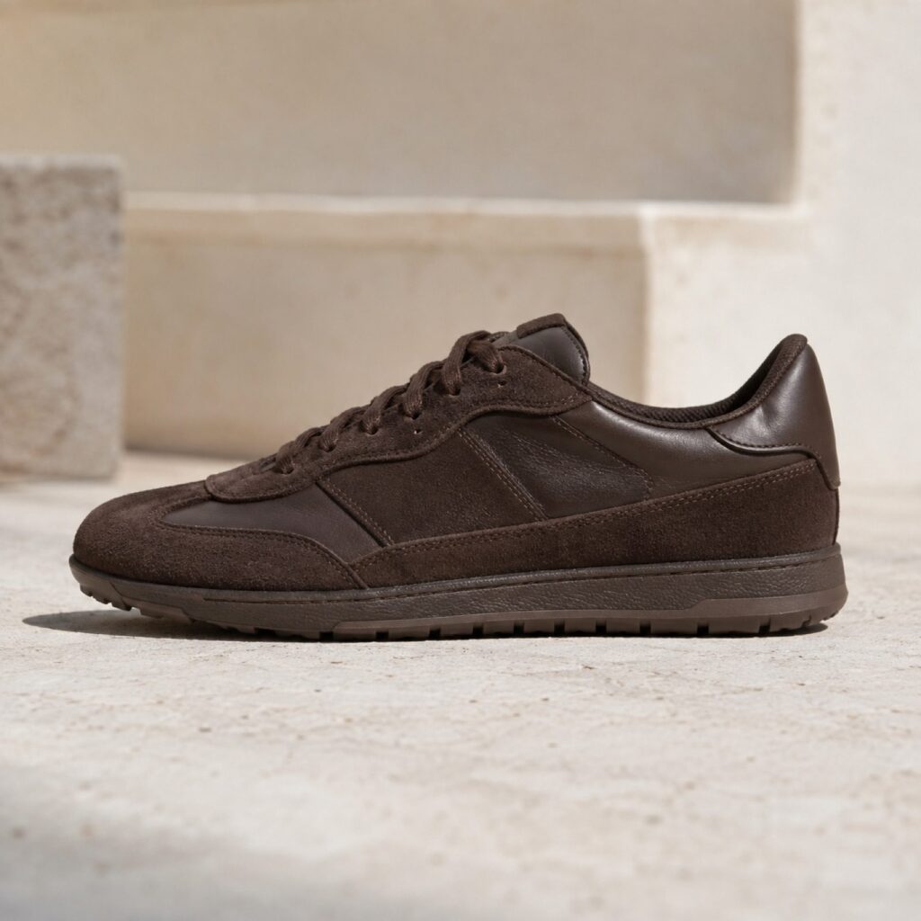 Marlo court trainer — Trainers by WOODLAND. product photograph on a white background.