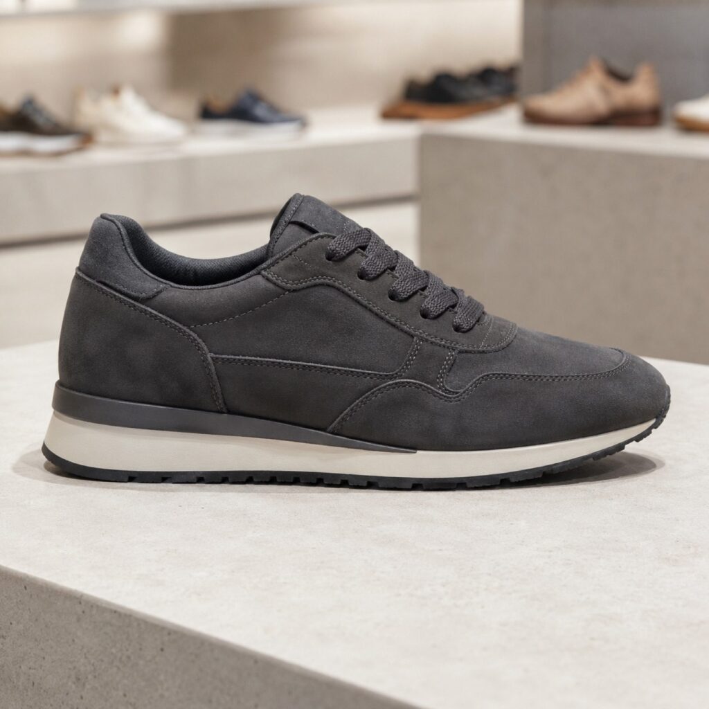 Gable low gum-sole trainer — Trainers by WOODLAND. product photograph on a white background.