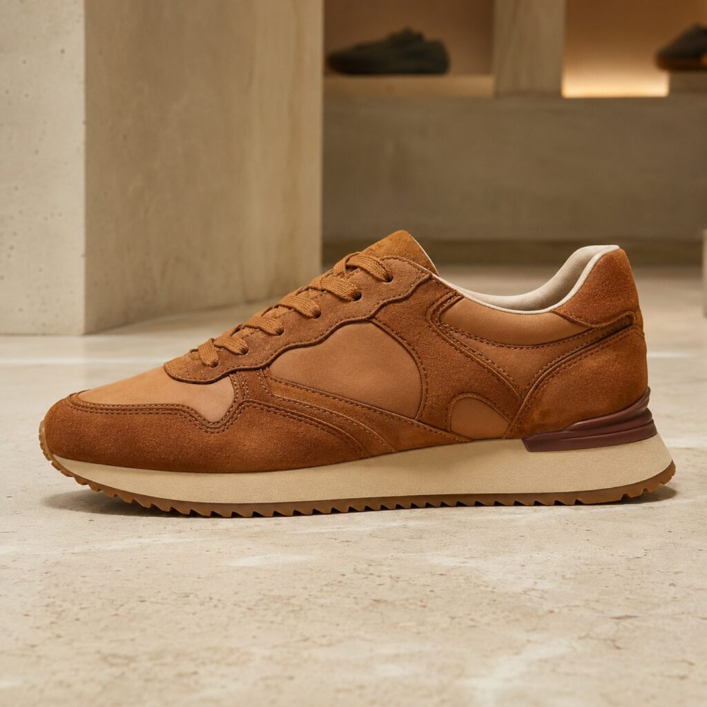 Bryn court trainer — Trainers by WOODLAND. product photograph on a white background.
