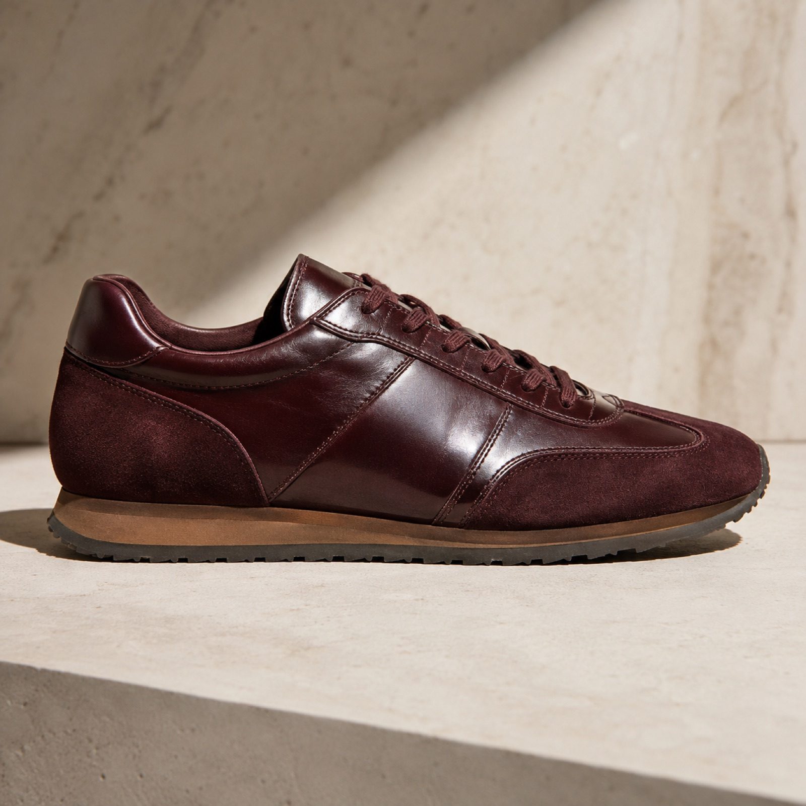 Harbour low gum-sole trainer — Trainers by WOODLAND. product photograph on a white background.